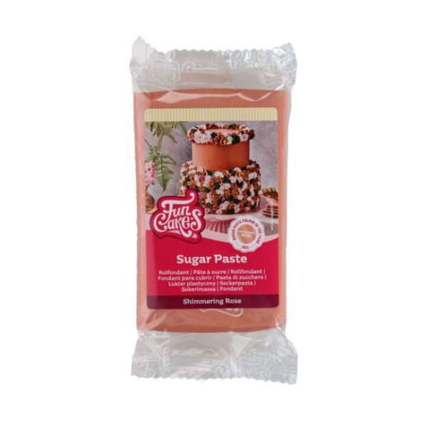 Rolled Fondant - Shimmering Rose / 250g